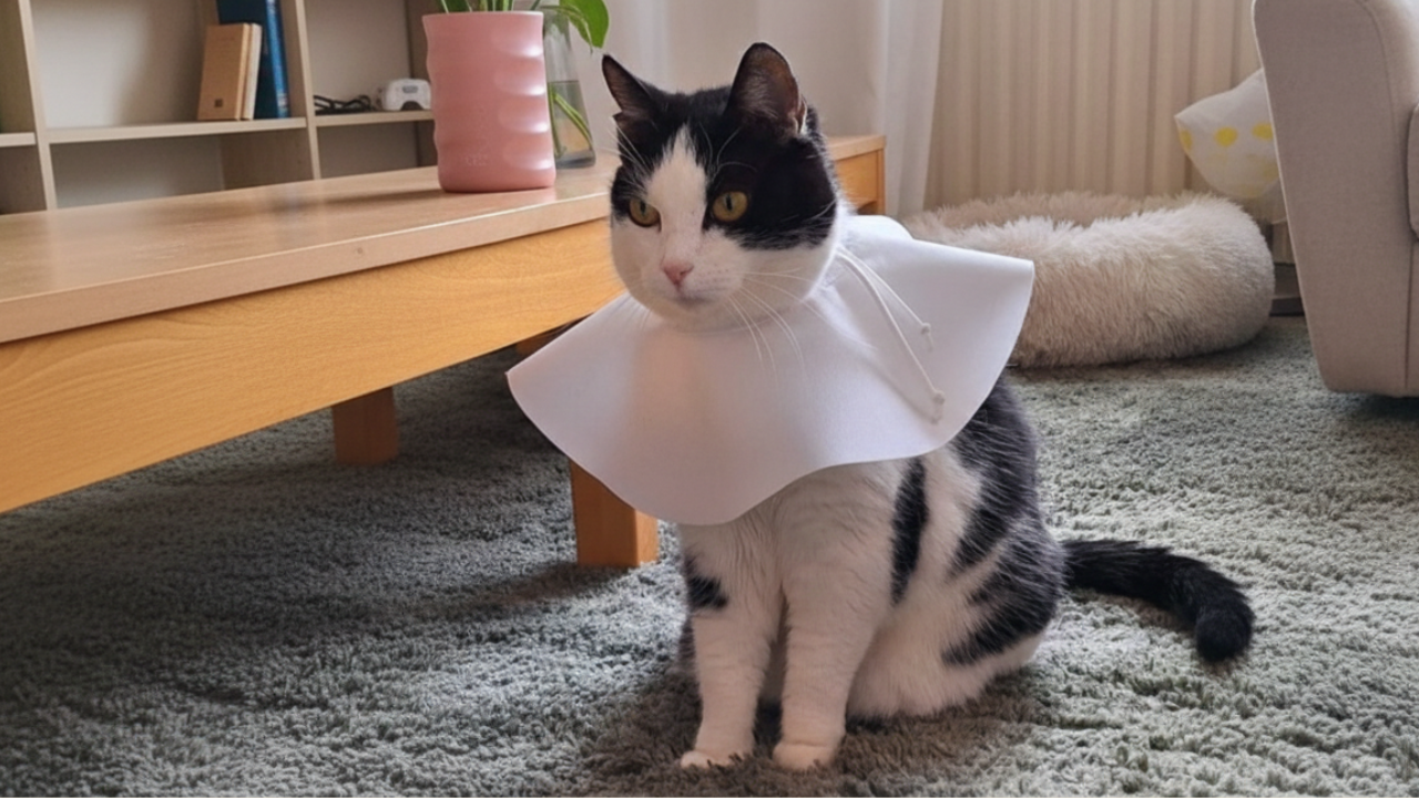 Fenna met kattenkraag