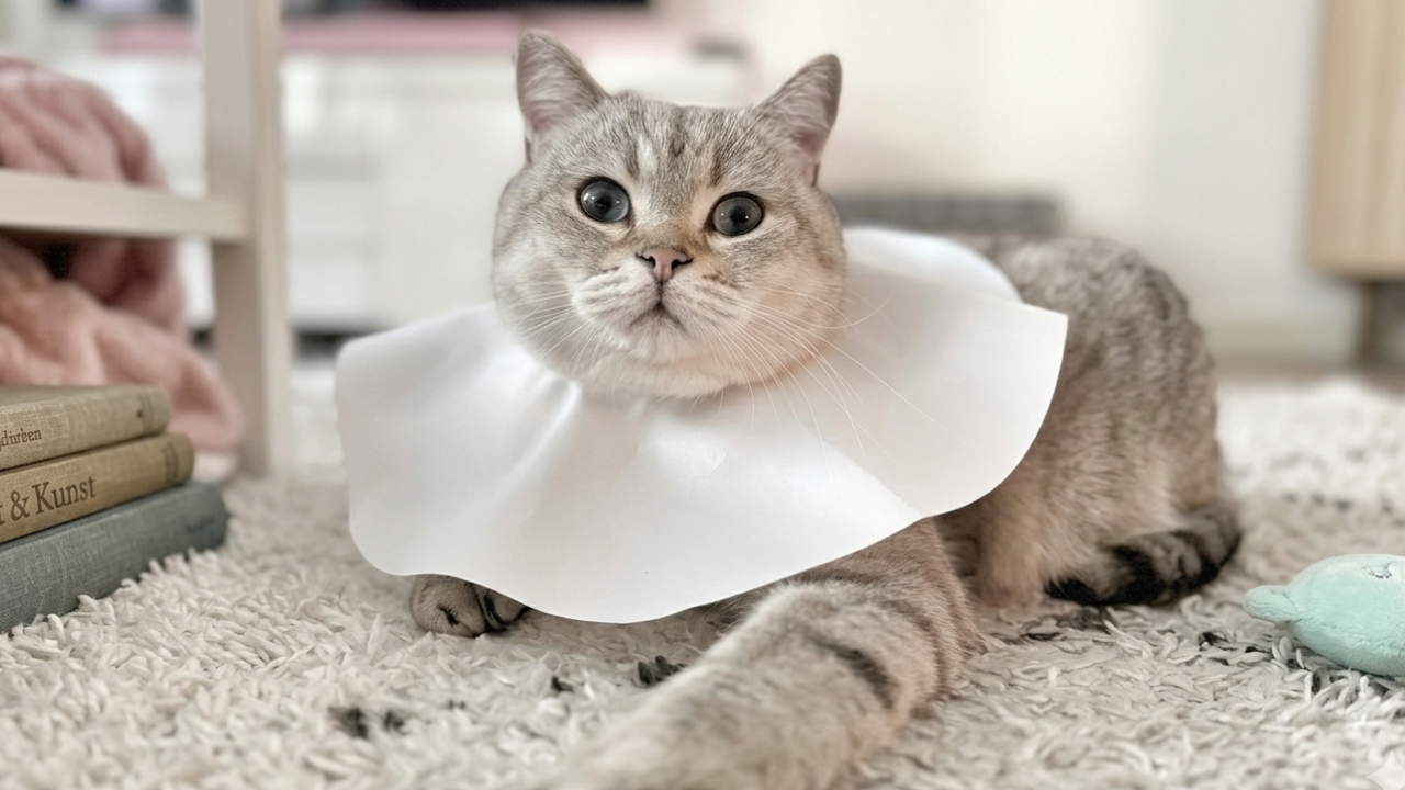 lewis met kattenkraag